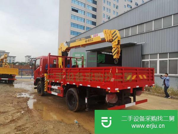 貴州出售二手程力隨車吊