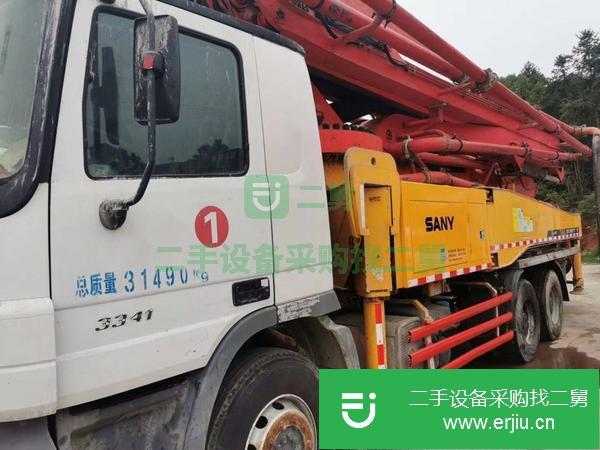 湖南出售二手三一46米泵車