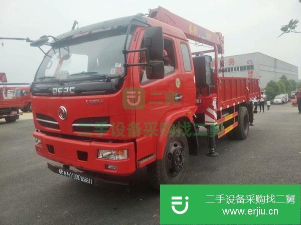浙江出售二手東風福瑞卡6.3噸隨車吊