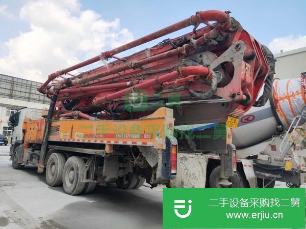 浙江出售二手奔馳52米泵車