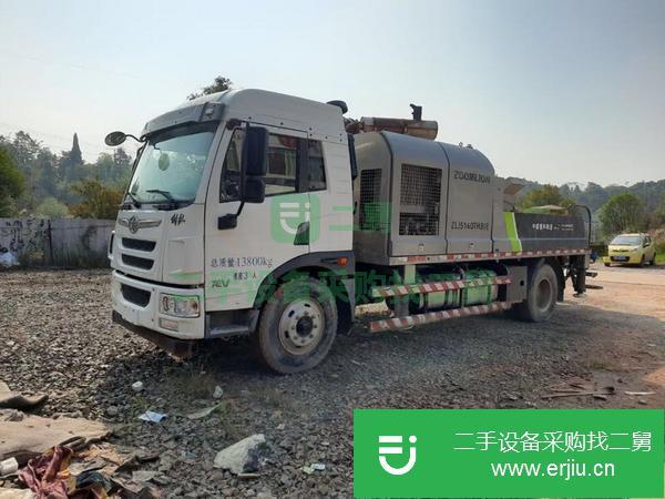 湖南出售二手中聯車載泵 手續齊全