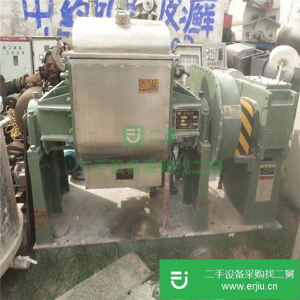 山東出售二手2000L不銹鋼真空捏合機