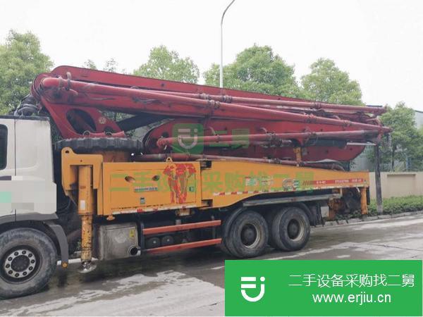 湖北出售二手三一49米泵車