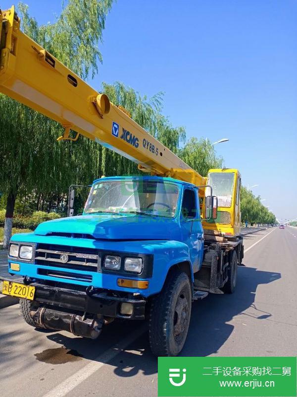 山東出售二手徐工八噸吊車