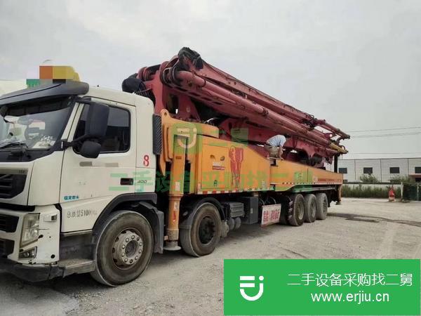 河北出售二手三一泵車，沃爾沃62米底盤