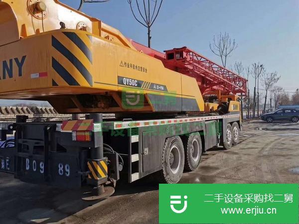 河南出售二手三一五十噸吊車