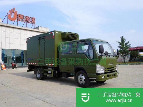 湖北出售二手慶鈴雙排冷藏車