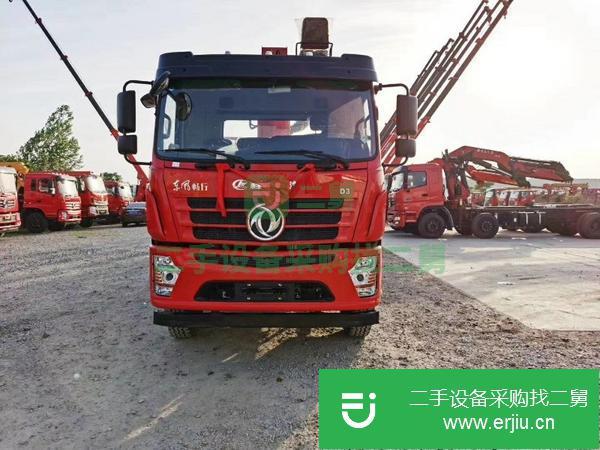 湖北出售二手東風后雙橋12噸隨車吊