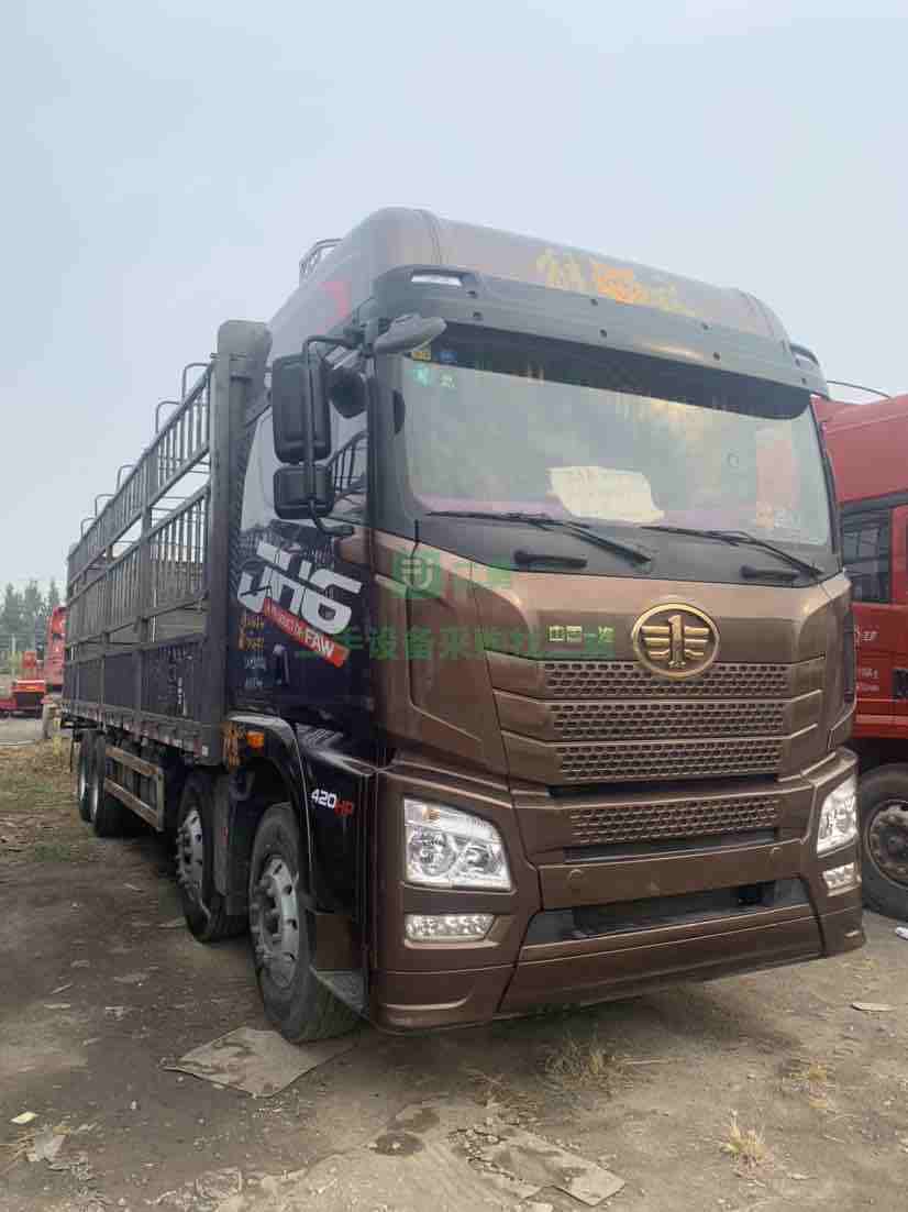 出售18年底解放JH6貨車，420馬力，原版精品車況，支持提檔可分期
