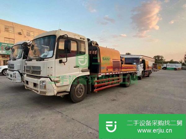 內蒙古出售二手三一10018車載泵
