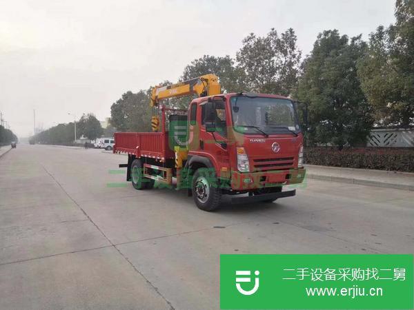 湖北出售二手東風10噸隨車吊