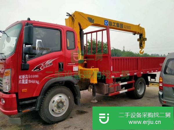 湖北出售二手徐工6噸隨車吊