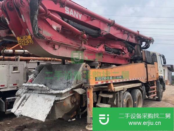 廣東出售二手三一46米泵車