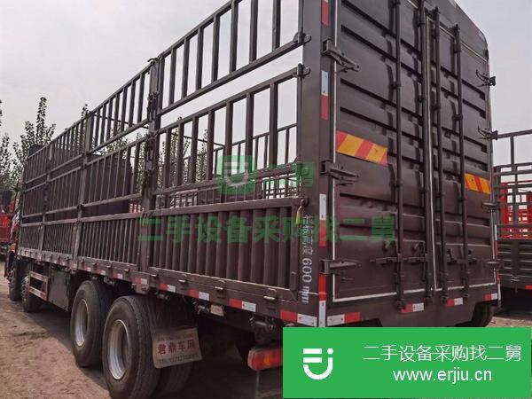 重慶出售二手9.6米解放JH6高欄貨車