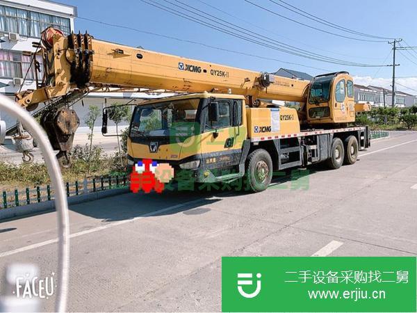江蘇出售二手徐工25K-2吊車