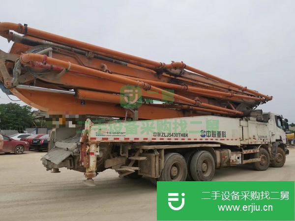 湖南出售二手14年斯坦尼亞56米泵車