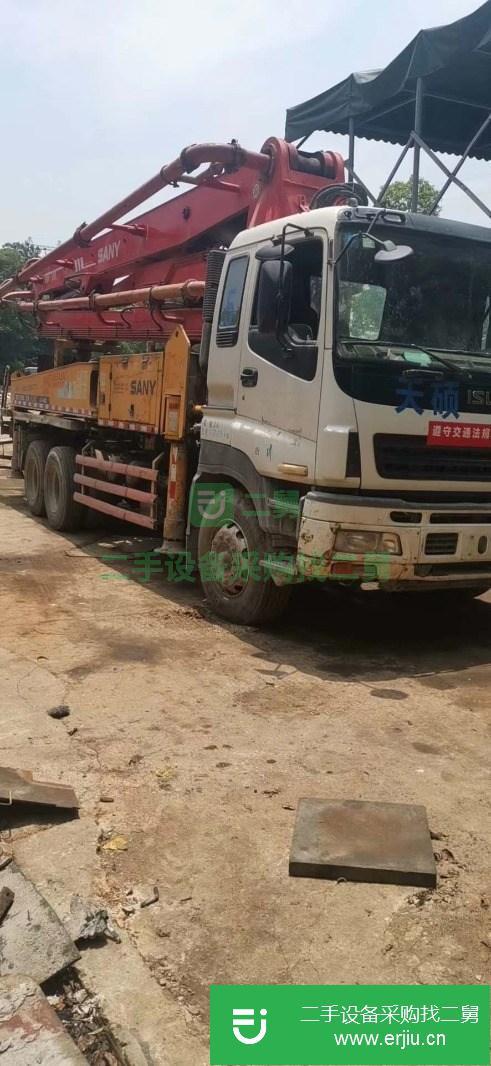 湖南出售二手三一37米泵車
