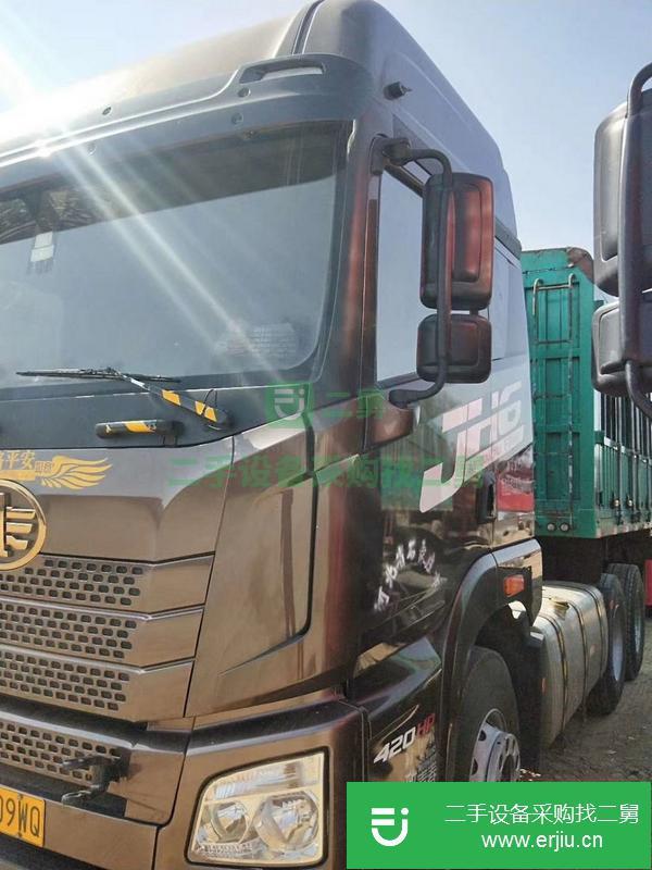 河北出售二手雙驅(qū)解放牽引車