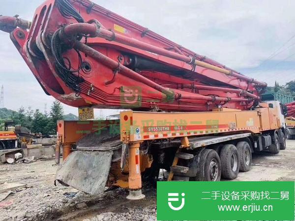 湖南出售二手三一56米泵車
