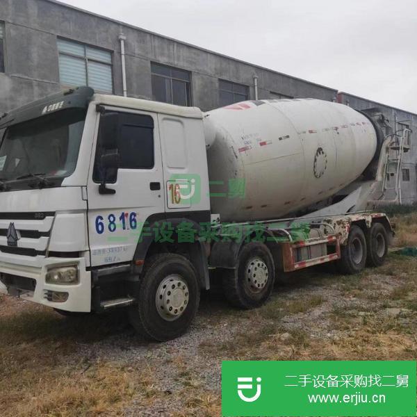 山東出售二手豪沃20方攪拌罐車