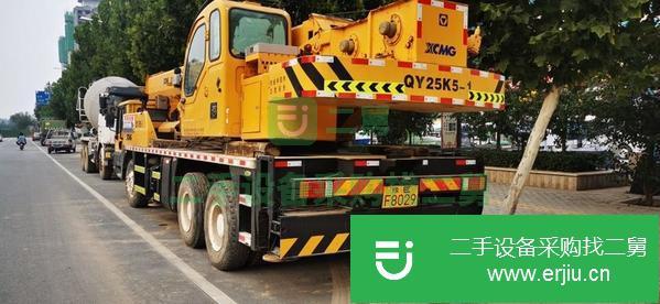 山東出售二手徐工25K5-1汽車吊