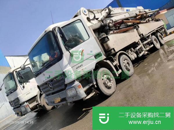 陜西出售二手中聯(lián)47米泵車