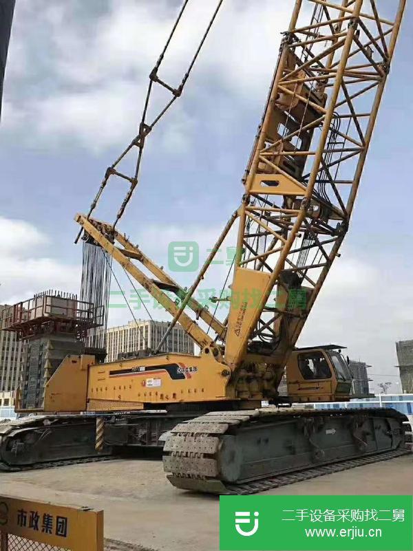 上海出售二手650噸履帶吊車