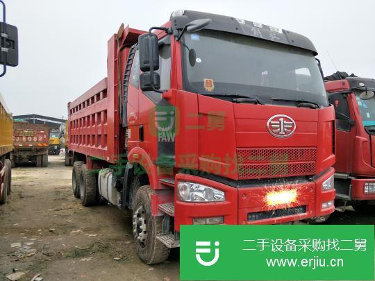 江西出售二手一汽解放J6P自卸車
