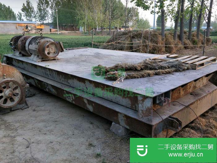 河南出售二手100噸地磅