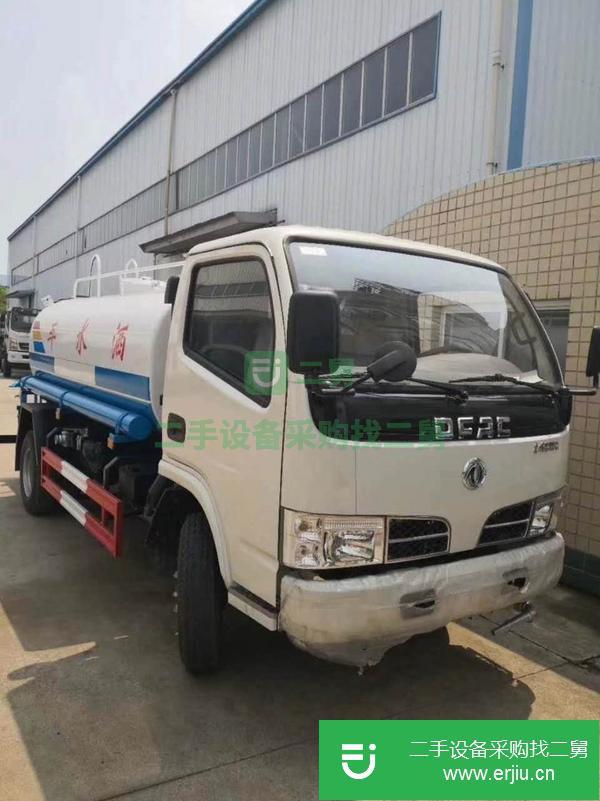 江蘇出售二手小型東風多利卡藍牌3噸灑水車