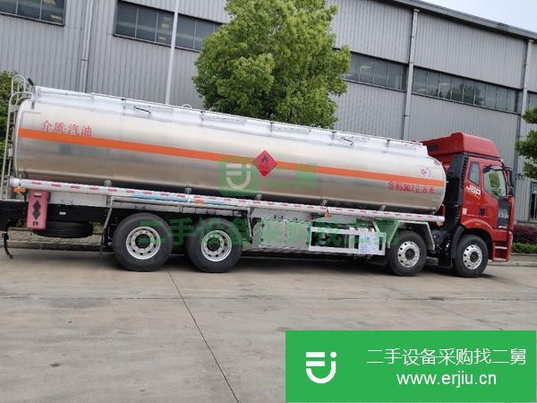 山西出售二手東風天龍前四后八油罐車