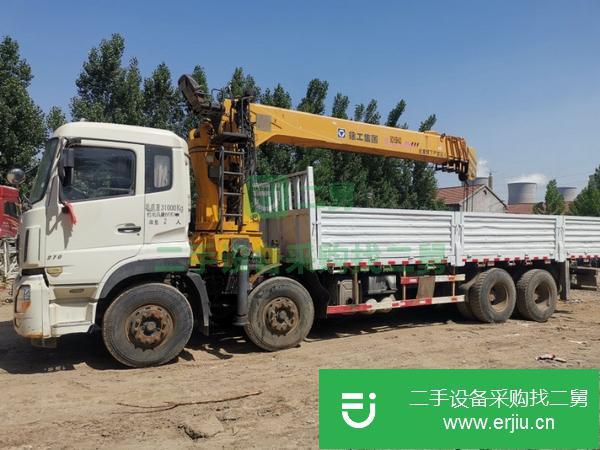 山東出售二手徐工16噸隨車吊