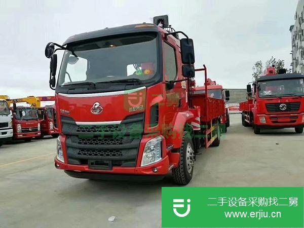 安微出售二手柳汽乘龍8噸隨車吊