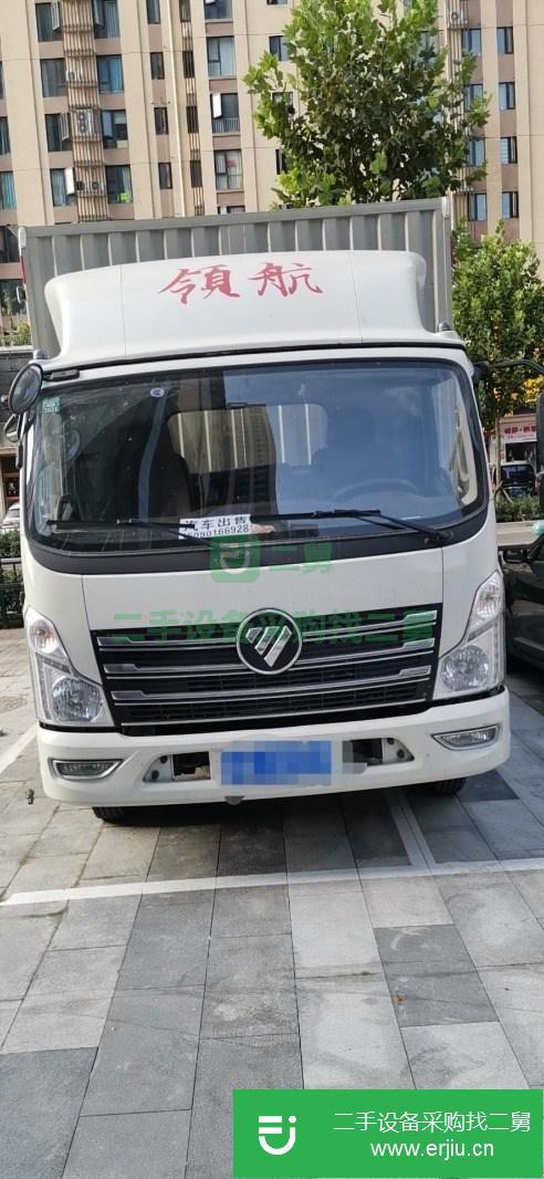 河南出售二手福田時代箱式貨車