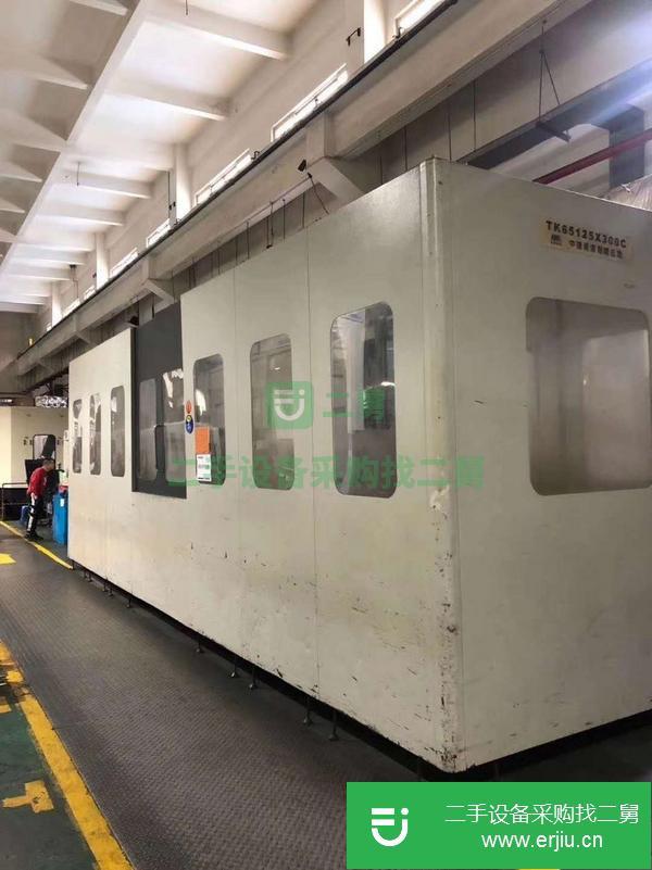 福建出售二手中捷KT65125x300C數控臥式銑床