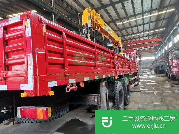 陜西出售二手程力12噸隨車吊