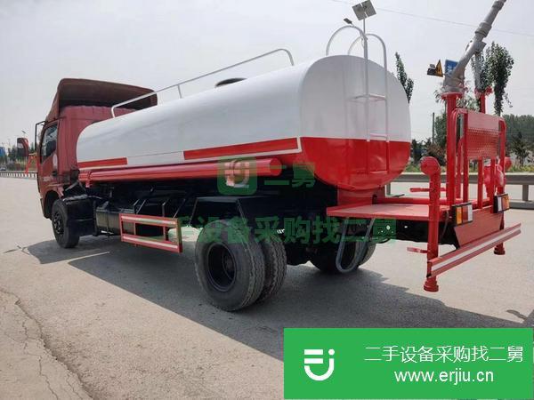 山東出售二手10噸東風灑水車