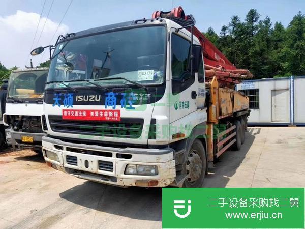 湖南出售二手三一37米泵車