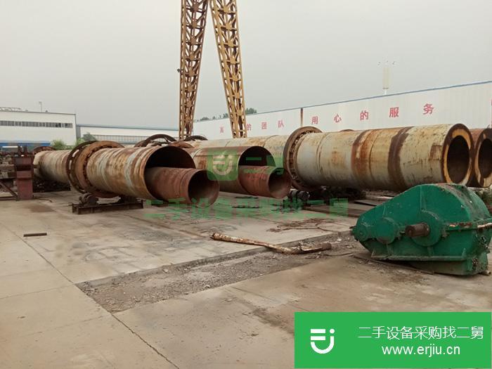 河南出售二手1.2×16米單筒烘干機