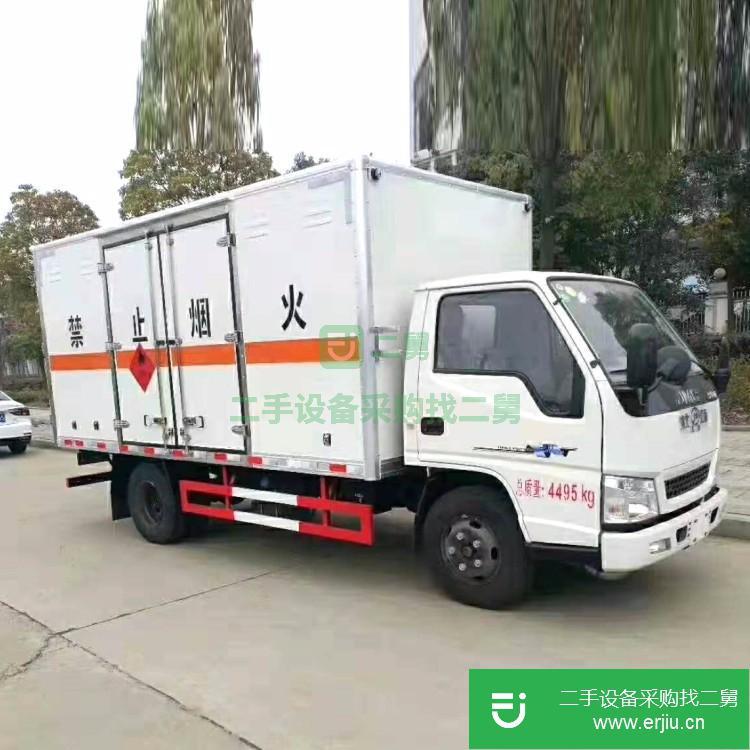 湖北出售二手危險品廂式運輸車
