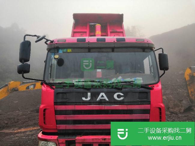 安徽出售二手江淮格爾發后八輪自卸車
