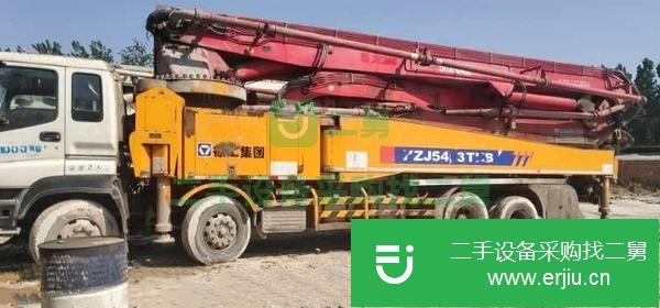 江蘇出售二手56米泵車，4橋X腿6節臂
