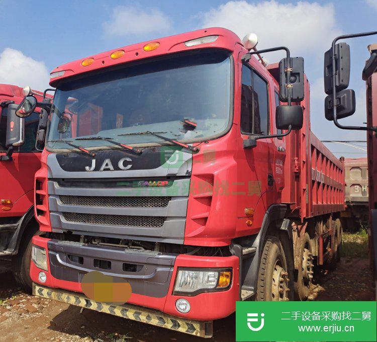 江西出售二手江淮格爾發(fā)350馬力自卸車