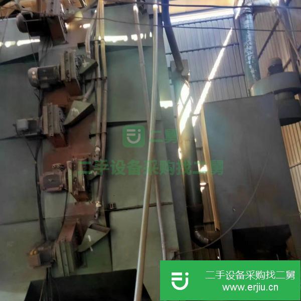 河南出售二手2.5米x3.7米吊勾拋丸機(jī)