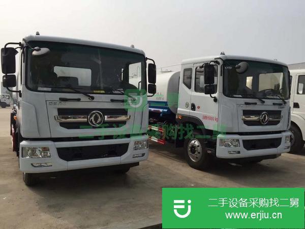 湖北出售二手東風多利卡15方灑水車