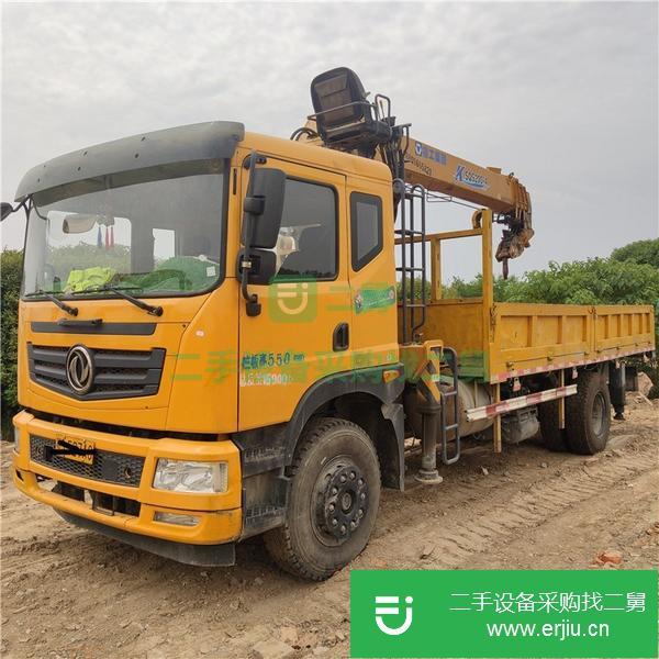 湖北出售二手徐工8噸隨車吊