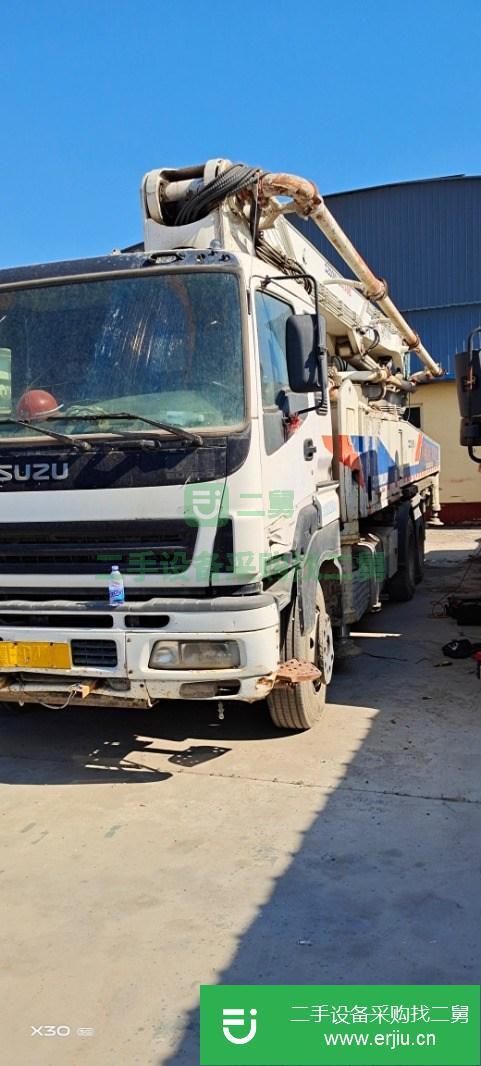 河北出售二手中聯47米泵車
