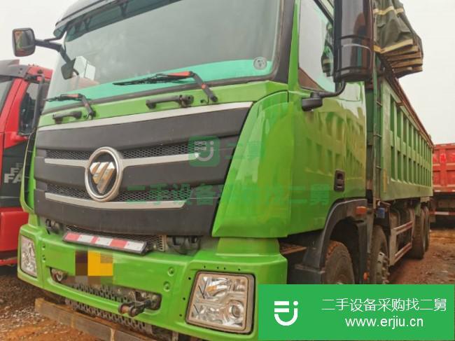 江西出售二手福田歐曼前四后八自卸車