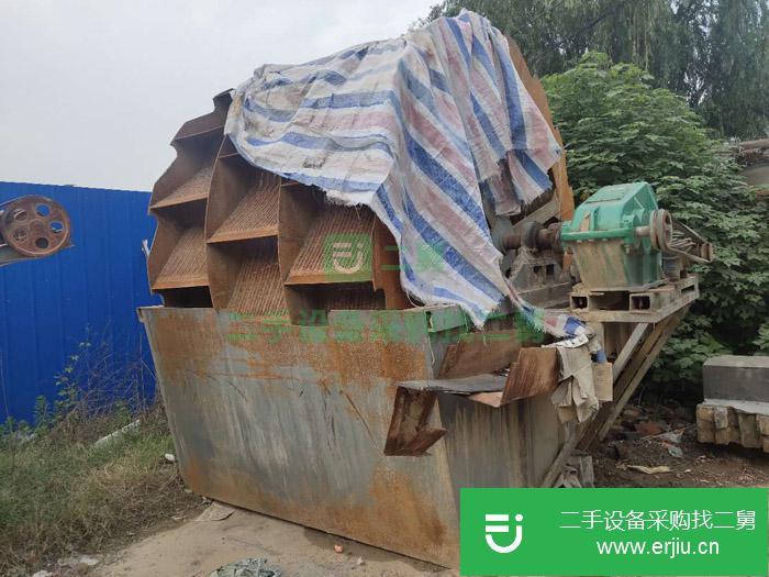 河南出售二手3×2米輪斗洗砂機(jī)