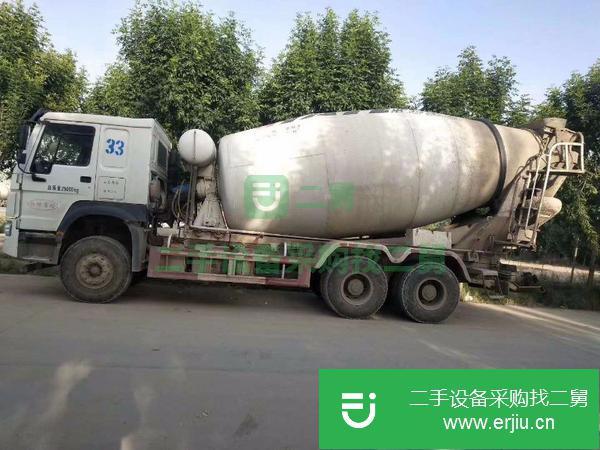 江西出售二手大14方豪沃國五攪拌車，原版原裝